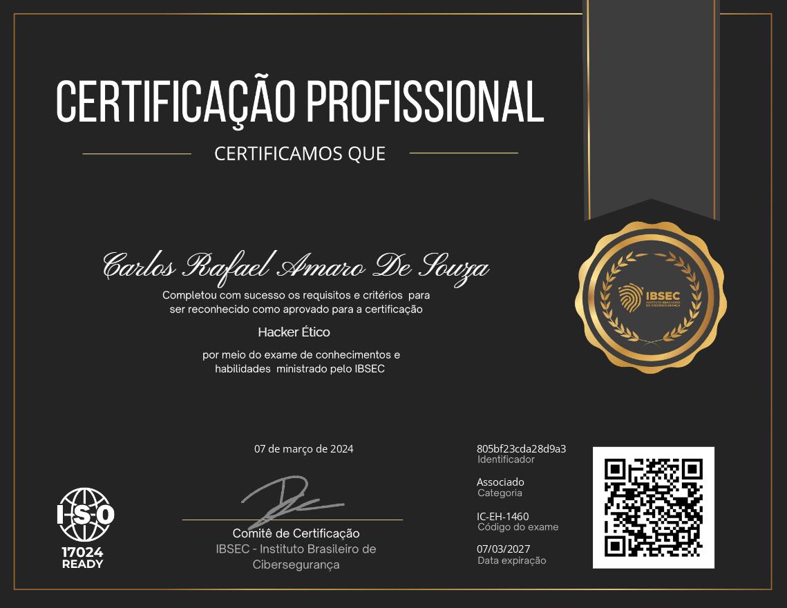 Certificado Hacker Ético